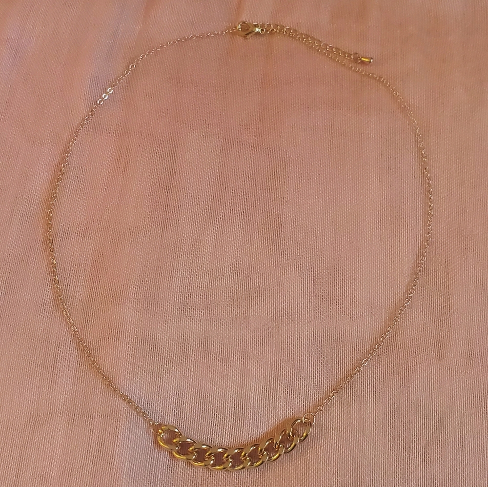 A little something Cuban chain necklace